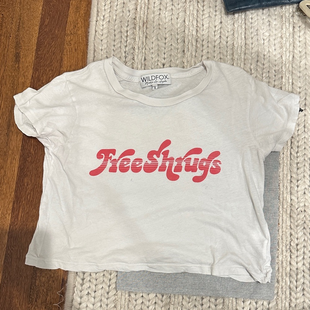 Wildfox Kids Tee with Red Graphic
